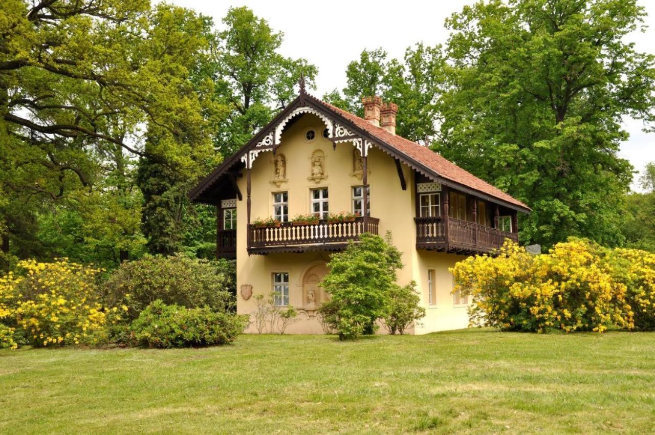 Ferienwohnung Am See Kromlau Exterior foto